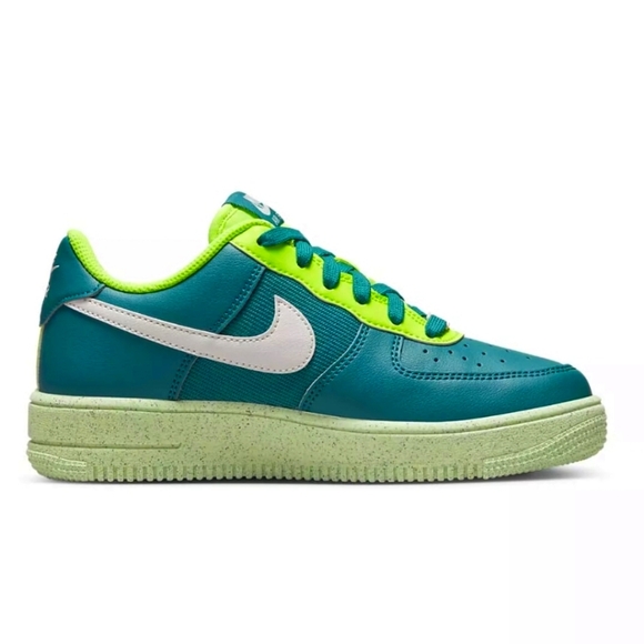 NIKE AIR FORCE 1 CRATER NN (GS) Bright Spruce/Phantom-Volt   DM1086-300 - Picture 2 of 6